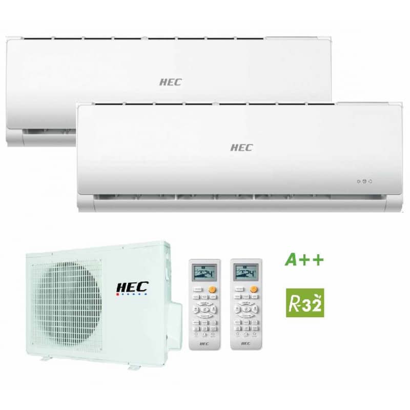 Aire Acondicionado Multisplit HEC by Haier 2x1 25+35 WiFi